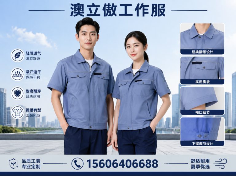 商河县职业装加工展示图
